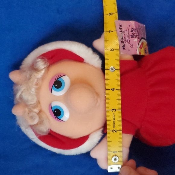 VTG NWT McDonald’s Miss Piggy Baby Christmas 1987 10" Plush Stuffed Animal - Picture 10 of 11